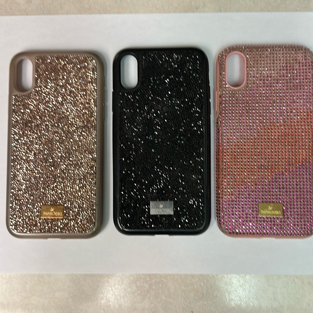 Swarovski Cases for Iphone XR x 3